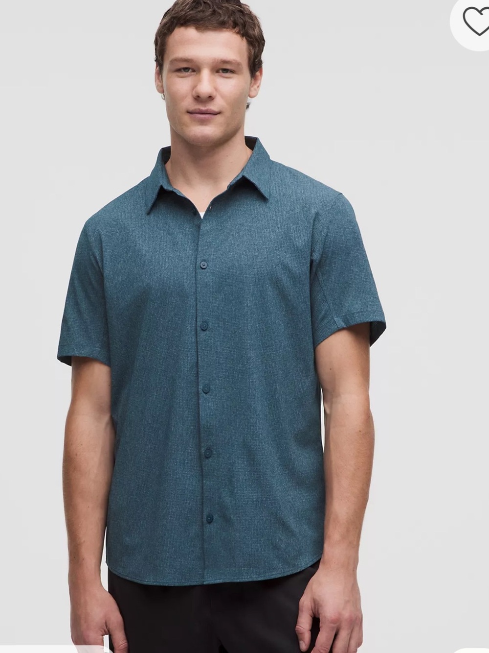 Lululemon-Airing Easy Short-Sleeve Shirt (XL)